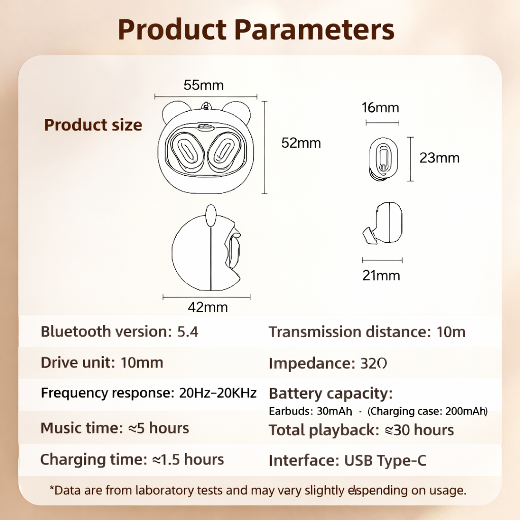 Face Changing Wireless Bluetooth Earphone