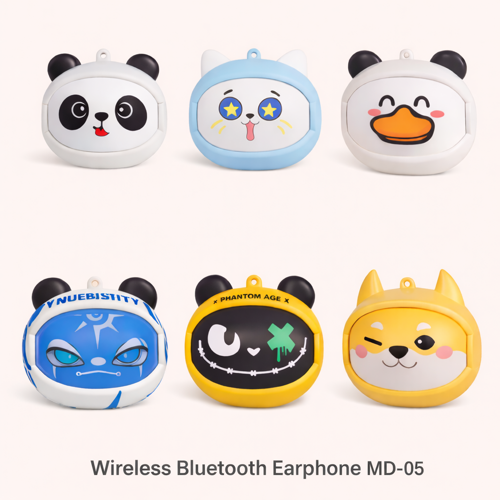 Face Changing Wireless Bluetooth Earphone