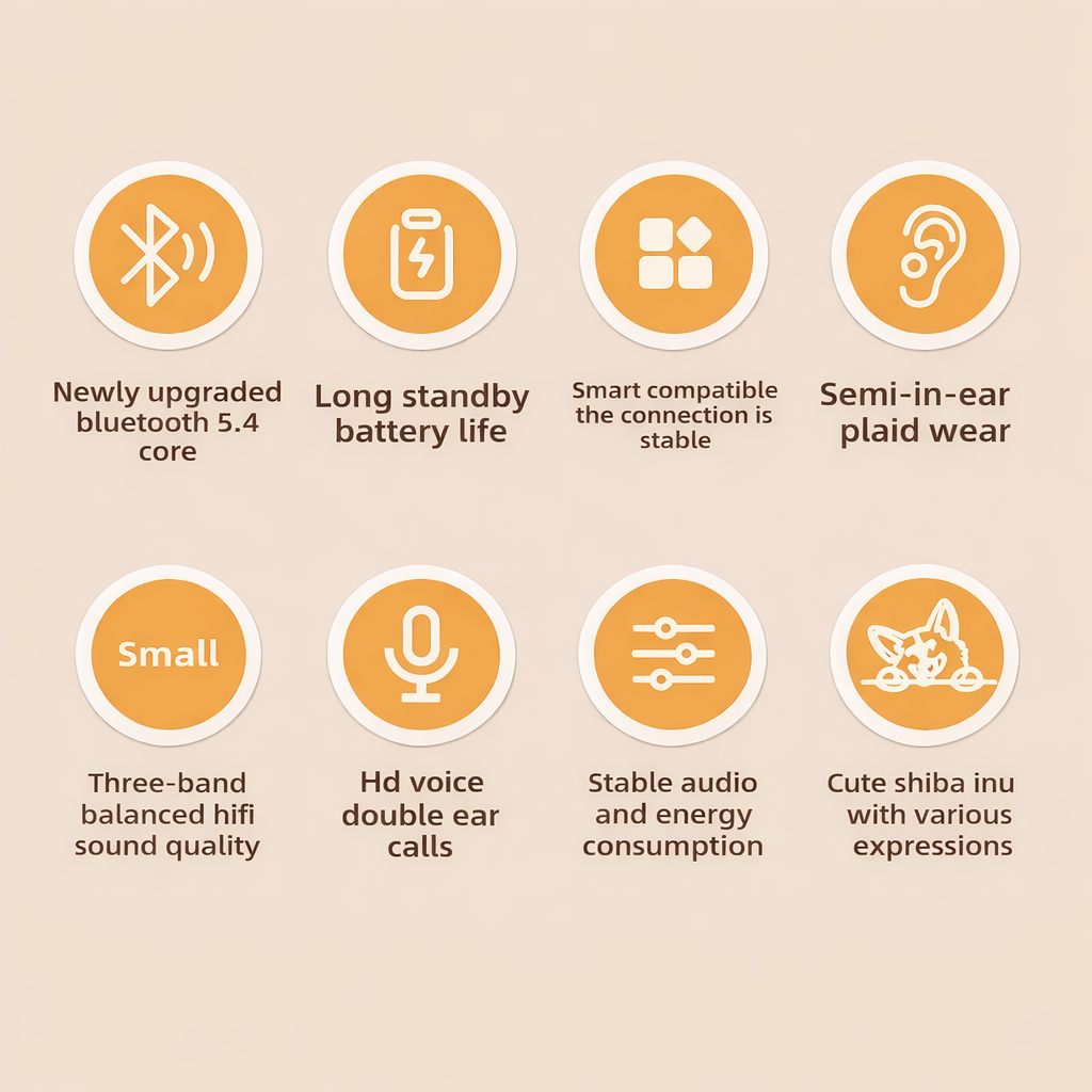 Face Changing Wireless Bluetooth Earphone