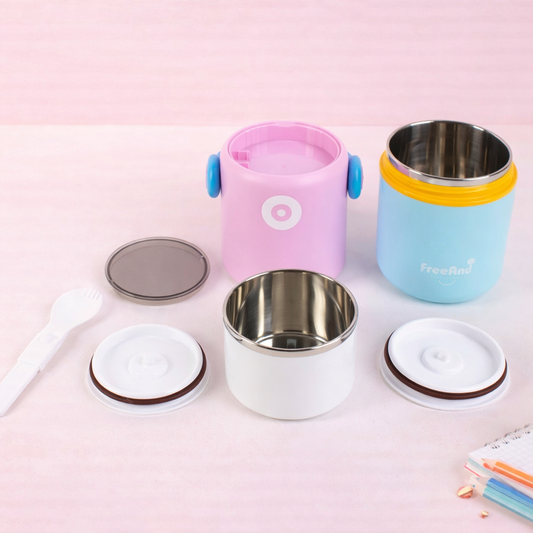 Dual-Layer Insulated Lunch Box – 820ml