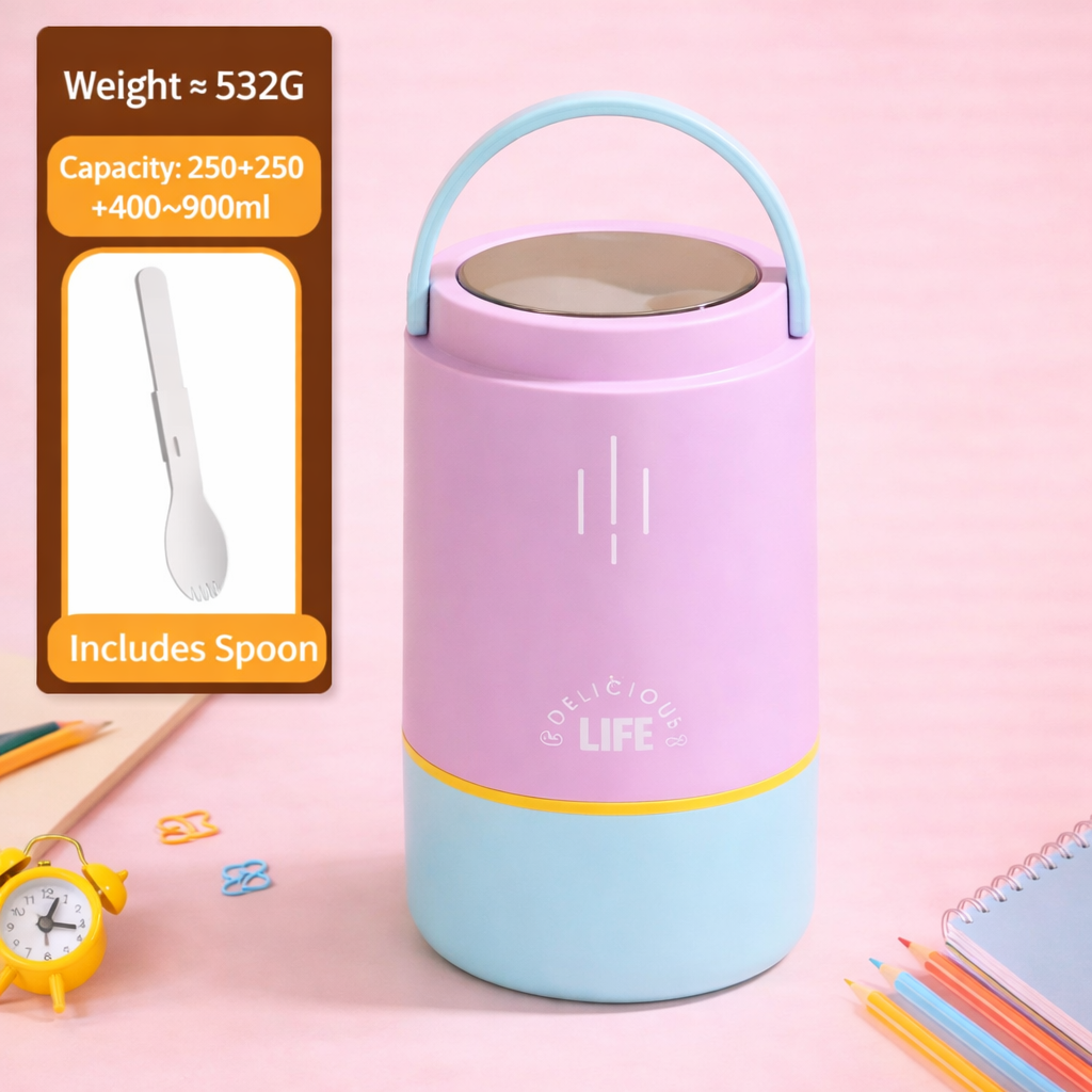 Premium Multi-Layer Stainless Steel Lunch Box
