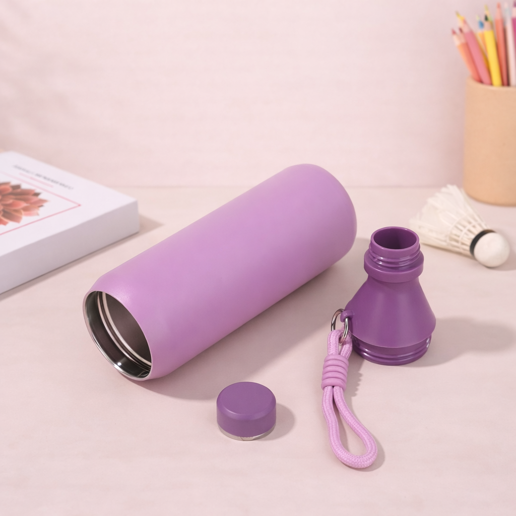 🌈 Premium 500ml Stainless Steel Insulated Water Bottle