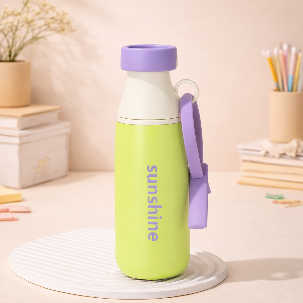 🌈 Sunshine 500ml Stainless Steel Insulated Water Bottle