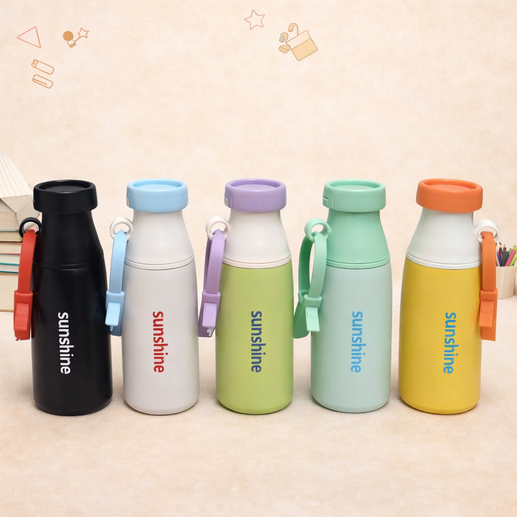 🌈 Sunshine 500ml Stainless Steel Insulated Water Bottle