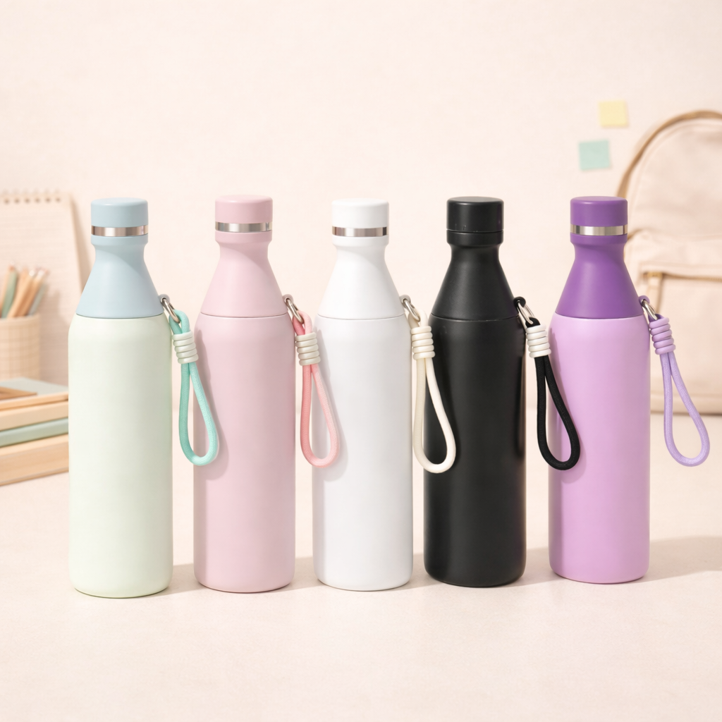 🌈 Premium 500ml Stainless Steel Insulated Water Bottle