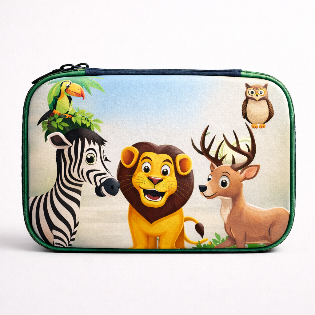 Waterproof 3D EVA Stationery Kids Pencil Box Case