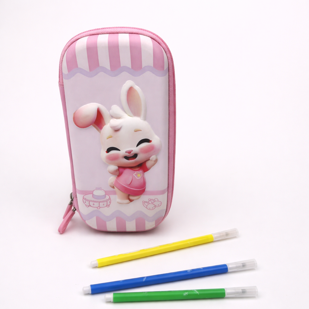 Waterproof 3D EVA Stationery Kids Pencil Box Case
