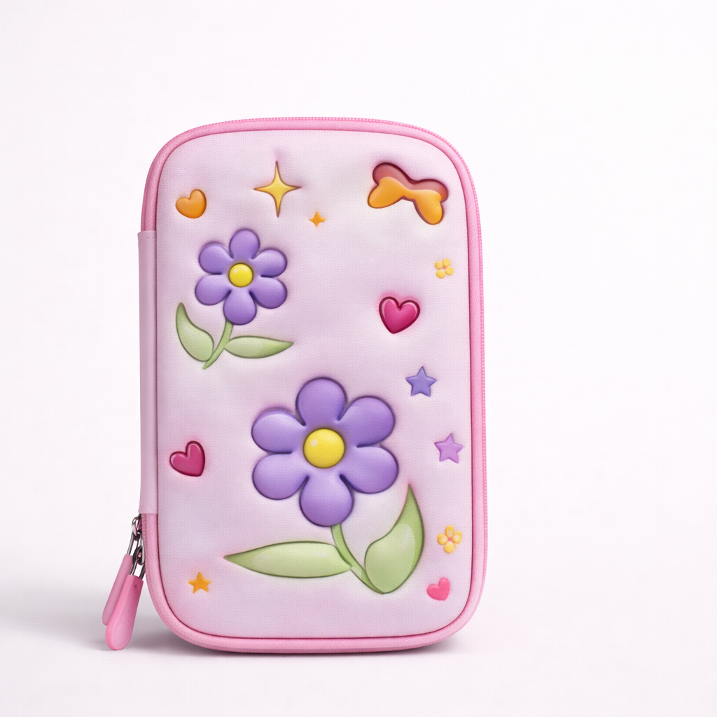 Waterproof 3D EVA Stationery Kids Pencil Box Case