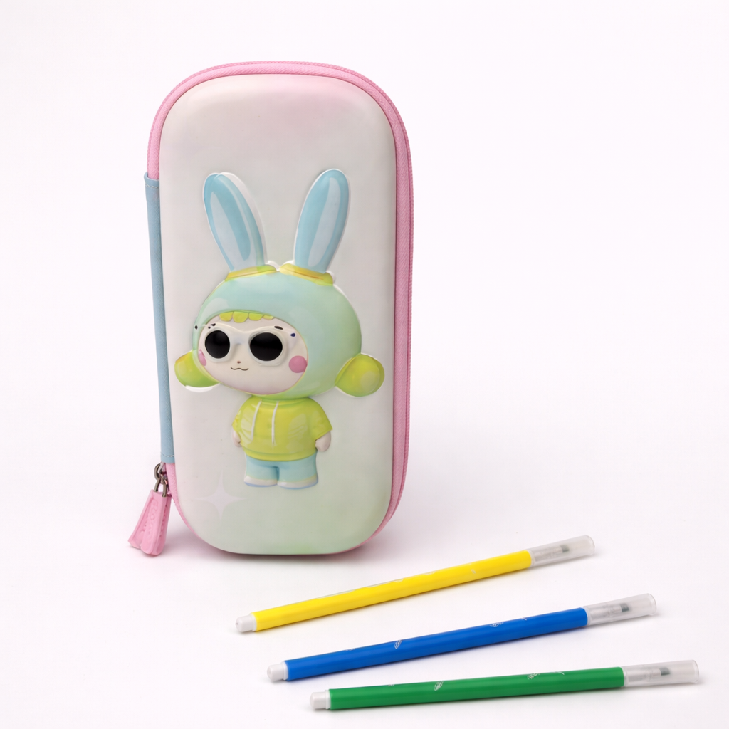 Waterproof 3D EVA Stationery Kids Pencil Box Case