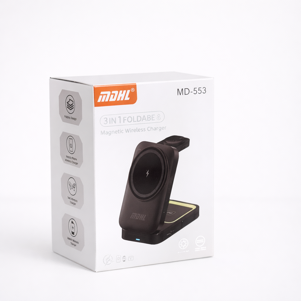 3-in-1 Wireless Fast Charging Station